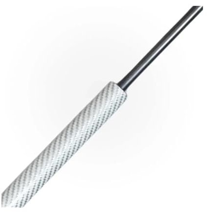 HeckklAppendämpfer Für Dodge Für Ram 1500 2500 3500 Pickup 2003-2015 DZ43300 Heckklappen-Kofferraum-Lift-Kofferraumstrebe Gasfeder Stoßdämpferstange Menge (1) Heckklappe Schock Strut(Sliver Carbon Fib