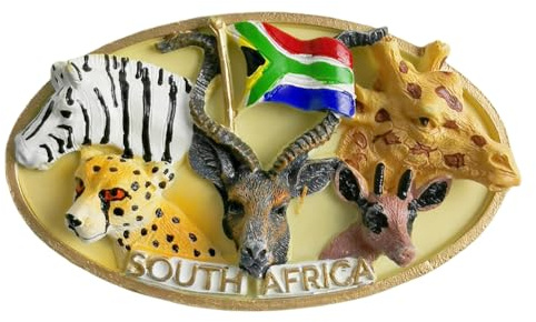 South Africa Refrigerator Magnet 3D Travel Souvenir Fridge Decoration Craft Collection