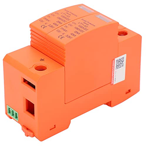 YWBL-WH Protector contra Sobretensiones de CC Montado en Riel 40kA 2P LT1 40 con Módulo Enchufable de Ventana Visual de Señal Remota para Distribución de Energía Doméstica y Sistemas Fotovoltaicos