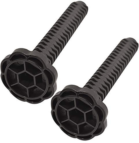 SPARES2GO Adjustable Screw Leg Feet for Hotpoint-Ariston Dishwasher (Pack of 2)