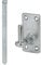 HAUS & DACH Ladenband Set, blau verzinkt inkl. Kloben, Ladenbandlänge: 400 mm, Durchmesser Kloben: 13 mm Verstellbar