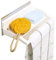 Lidylinashop duschablage zum einhängen dusche ablage Duschwannenregale starker Kleber Wunschliste Regale für Badezimmer Duschwanne rostfrei White