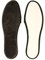 Berckland Biberlamm Wintersohlen aus echtem Lammfell -Made in Germany- Alu-Isolierung Extra warme Einlegesohle für Freizeit, Arbeit, Wandern - Bequeme Wintersohle in Gr.41