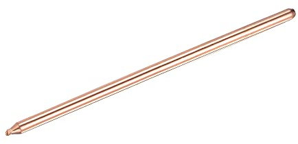 sourcing map Rundes Kupfer Heatpipe zur Kühlung von Laptop CPU GPU Kühlkörper 8 mm x 250 mm