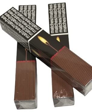 Long Matches x 3 Packs for Lighting Real Fires, Long Candle Matches,Extra Long Stove Fireplace Matches 3 x 90
