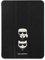 KARL LAGERFELD KLFC11OKCK Book Cover für iPad 11 Pro 2021 shwarz Saffiano Karl &Choupette