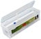 Cling Film Dispenser and Cutter Wrap Dispenser, Plastic Cling Wrap Refillable Plastic Wrap Dispenser With Slider Cutter Food Wrap Stretch Clear Cling Wrap (Large Size Dispenser + Cling Film)