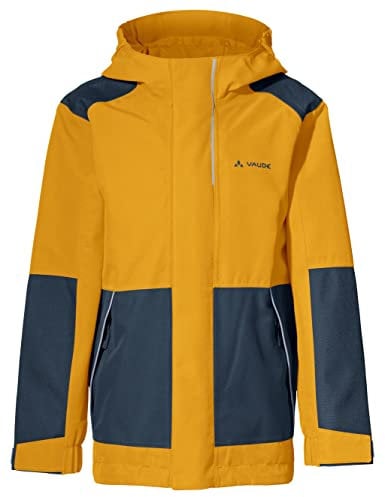 VAUDE Unisex Kinder Kids Caprea 2l Jacket, Burnt Yellow, 104 EU
