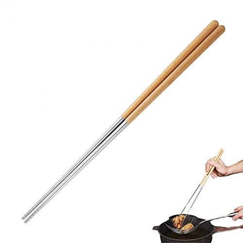Wudaizhi Chopsticks De Cocción De Acero Inoxidable, Cocina Extra De Cocina, Fideos, Palillos Picantes De Palillo Caliente Palillos Reutilizables