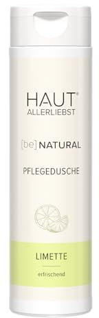 HAKA Duschgel Limette, 250 ml, Pflegedusche reinigt sanft & pflegend, unisex für Männer & Frauen, für jeden Hauttyp, pflanzenbasierte Tenside, zitrisch-minziger Frische, vegan