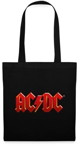 Spreadshirt AC/DC Klassisches Logo Mit Blitz Stoffbeutel