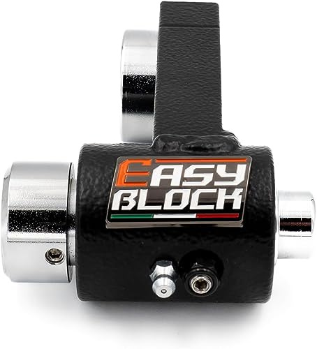 EASYBLOCK Antirrobo moto compatible con Benelli TRK 702cc / TRK 702X Antirrobo Bloquea Rueda Bloquea Disco Candado Protección instalado en moto y scooter