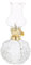 LIFKOME Colección Y Decoración lámpara Queroseno Cristal lámpara Aceite Queroseno Chimenea lámpara Aceite decoración Linterna lámparas Queroseno para Uso en Interiores lampara Aceite