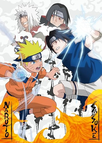 Ravensburger Puzzle 12000627 - Naruto vs. Sasuke - 1000 Teile Puzzle für Erwachsene und Kinder ab 14 Jahren, Anime-Puzzle