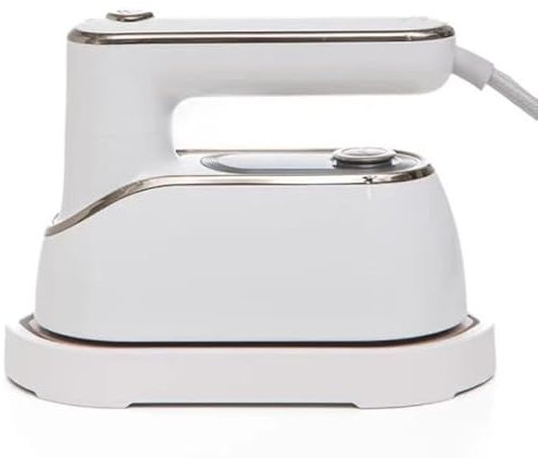 Clothes Steamer,travel iron steam mini, Foldable Handheld Clothing Wrinkles Remover for Garments, garment steamer Portable Mini Fabric Steam Iron for Home and Travel (YD-001-White)