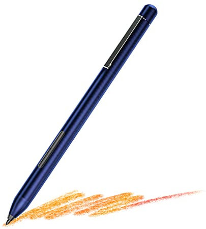 Stylus Stift HP, Pen für HP Envy x360, HP Spectre x360, HP Pavilion x360 und Andere Serien, Aktiver Digitaler Stift, 1024 Druckstufe, Austauschbare Spitzen, 2500 Stunden Akkulaufzeit