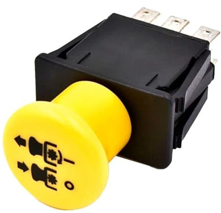 Interrupteur de prise de force d'embrayage 10 ampères, Compatible avec 925-3233A 725-3233 pour tondeuses à gazon et accessoires d'outils électriques d'extérieur