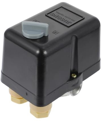 Housoutil 20a Druckregelventil Für Luftkompressor Psi Maximaldruck Anschlüsse Metall Und Kunststoff Material Ersatz Für Defektes Steuergerät