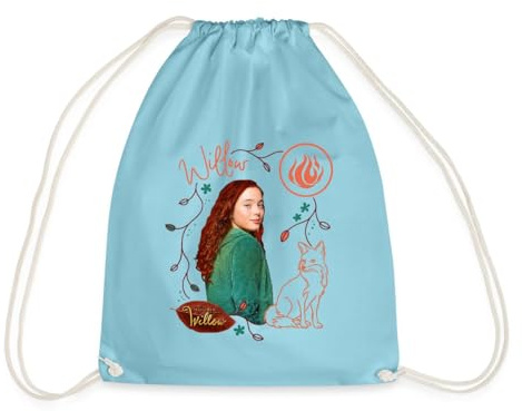 Spreadshirt Ein Mädchen Namens Willow Mit Fuchs Rufus Turnbeutel
