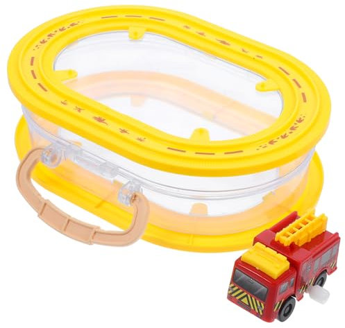 Vaguelly Train Modeling Toys Storage Box Boys and Girls Toy Storage Wind-up Mini Cars for Boys Girls Role Play