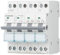 Interruptor de transferencia Manual 63A 4P + 4P MTS AC. Automático Disyuntor Magnetotérmico de Cambio Modular. Conmutador