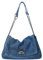 HuiYStar Denim-Tragetasche für Damen,Modisch,Verstellbare Kette,Schultertasche, Umhängetasche, Handtasche, Retro-Reißverschluss, Hobo-Geldbörse