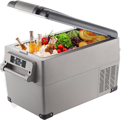 35L Réfrigérateur de Voiture à Compression,Mini Réfrigérateurs,Réfrigérateur Portable à Compression Mini Frigo Électrique Réfrigération Plage de température - 20℃ - 20℃ pour Maison/Voiture/Camping