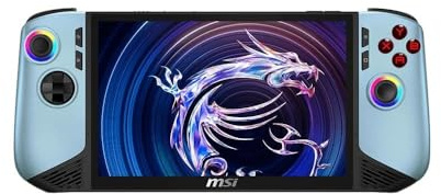 MSI Claw 8 AI+ A2VM Glacier Blue Edition – Intel® Core™ Ultra 7, Intel® Arc™ 140V, 32GB RAM, 1TB SSD Gaming Handheld