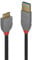 LINDY 36768 - Cable USB 3.0 (tipo A a Micro-B, 3 m), color negro