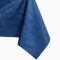 AmeliaHome Tischdecke 110x140 cm Tischtuch Tafeldecke Fleckschutz Lotuseffekt Abwaschbar Wasserabweisend Ornament Vesta dunkelblau