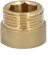 Hahnverlängerung Messing 1/2'' 1'' Gewindefitting Anschluß-Verlängerung Fitting (1 15 mm)