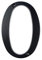 HASWARE Numero civico Segnale 4 pollici (10 cm) Numeri di porta moderni Segnaletica Targa Indirizzo di casa Numeri in lega di zinco (0, Nero)