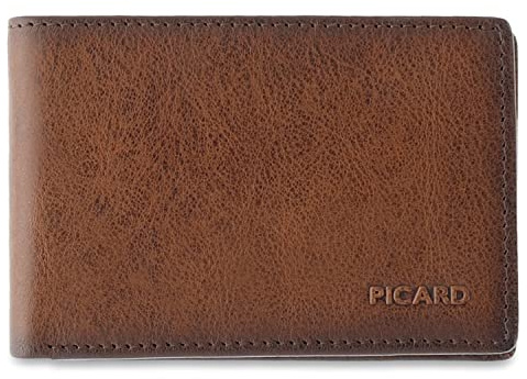 Picard Herren Portemonnaie HANS 1 aus Echtleder Klein | mit kein Verschluss | Portemonnaie | Alltag