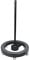 Lumeno Supporto con ruote 6159GR, 6159GN, 6159SW con anello di base grigio o verde, stativo per lampada con lente d' ingrandimento, da lavoro o estetica, adatto alla serie 721X, 821X, 851X nero