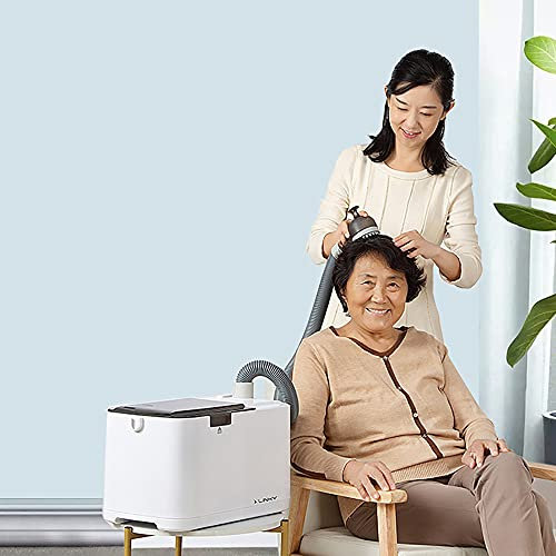 Lavatoio Mobile per il Lavaggio dei Capelli, Lavatesta Portatile Shampoo Elettrico, Vasca per Sedia - Kit Completo