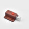 EYCFSJ Door Security Slide Latch 2Pcs Furniture Hardware Plastic Button Insert Cabinet Door Surface Mounted Spring Bolt Plastic Bolt Ordinary Brown with Cover