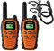 Talkie-walkie pour Adultes Radios bidirectionnelles Longue portée avec écouteurs – PMR Walky Talky VOX Mains Libres 5 km avec Lampe de Poche LCD Backit