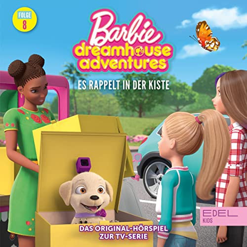 Es rappelt in der Kiste / Ein Tag am Strand. Das Original-Hörspiel zur TV-Serie: Barbie Dreamhouse Adventures 8