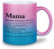 glitzertassen.de® | Mama Definition | Tasse mit Glitzer | Geschenkidee | Muttertag | Roséblau