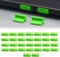 Silikon Staubschutz USB Port Staubschutz USB a Abdeckung Staubschutz PC Abdeckung Staubschutz PC USB Port Stecker Abdeckung, 30 Stück Weiches Silikonmaterial Für Desktop, Notebook,Tablet