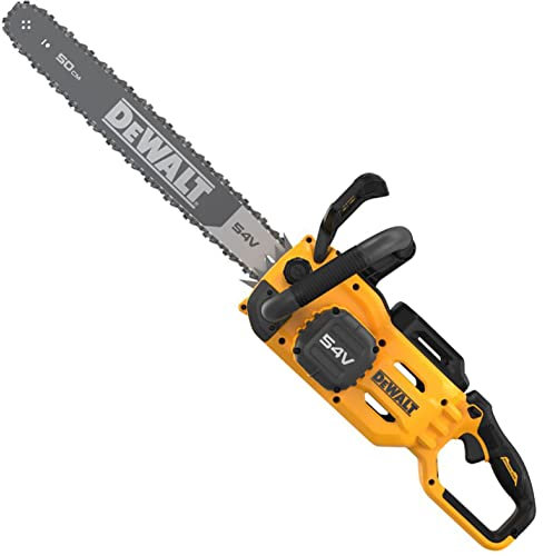 DeWalt DCMCS575 54v XR Cordless FLEXVOLT High Powered Chainsaw 500mm 1 x 9ah Li-ion