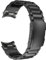 MaKTech Bracelet en Titane pour Samsung Watch 7 FE,Bracelet en Métal avec Boucle Tortue,pour Samsung Galaxy Watch 7 FE 6 5 4,40/42/43/44/45/46/47mm (Noir)