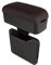 Qirc Car Armrest Box Protector Center Console Armrest Extender Elbow and Forearm Wrist Support Adjustable Height Comfort Pad Universal (Brown-with cup holders)