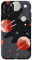 iPhone 11 Pro Max Celestial Galaxy Comet Red & Asteroid Grey Space Case