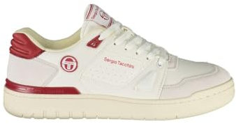Sergio Tacchini Weißer Herren-Sneaker aus Polyester, Weiss/opulenter Garten, 43 EU
