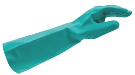 Würth CHEMIKALIENSCHUTZHANDSCHUH NITRIL LANGE, SCHWERE AUSFÜHRUNG