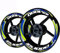 UNNIQ Motorradaufkleber Aufkleber Felgenaufkleber K7 K8 Logo Für Suzuki Gsxr 1000(A2)
