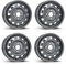 4x Alcar Stahlfelgen 4-2490 4.0Jx13 ET46 4x100 kompatibel mit Hyundai i10