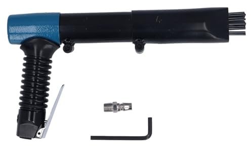 Garosa Nettoyeur d'air Pneumatique 1/4 Pouces, 19 Aiguilles, 5500 BPM, pour L'élimination des Scories de Soudage de Peinture Métallique, Conception Ergonomique, Travail à Impact