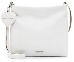 Emily & Noah Umhängetasche E&N Enie 64992 Damen Handtaschen Zweifarbig white 300